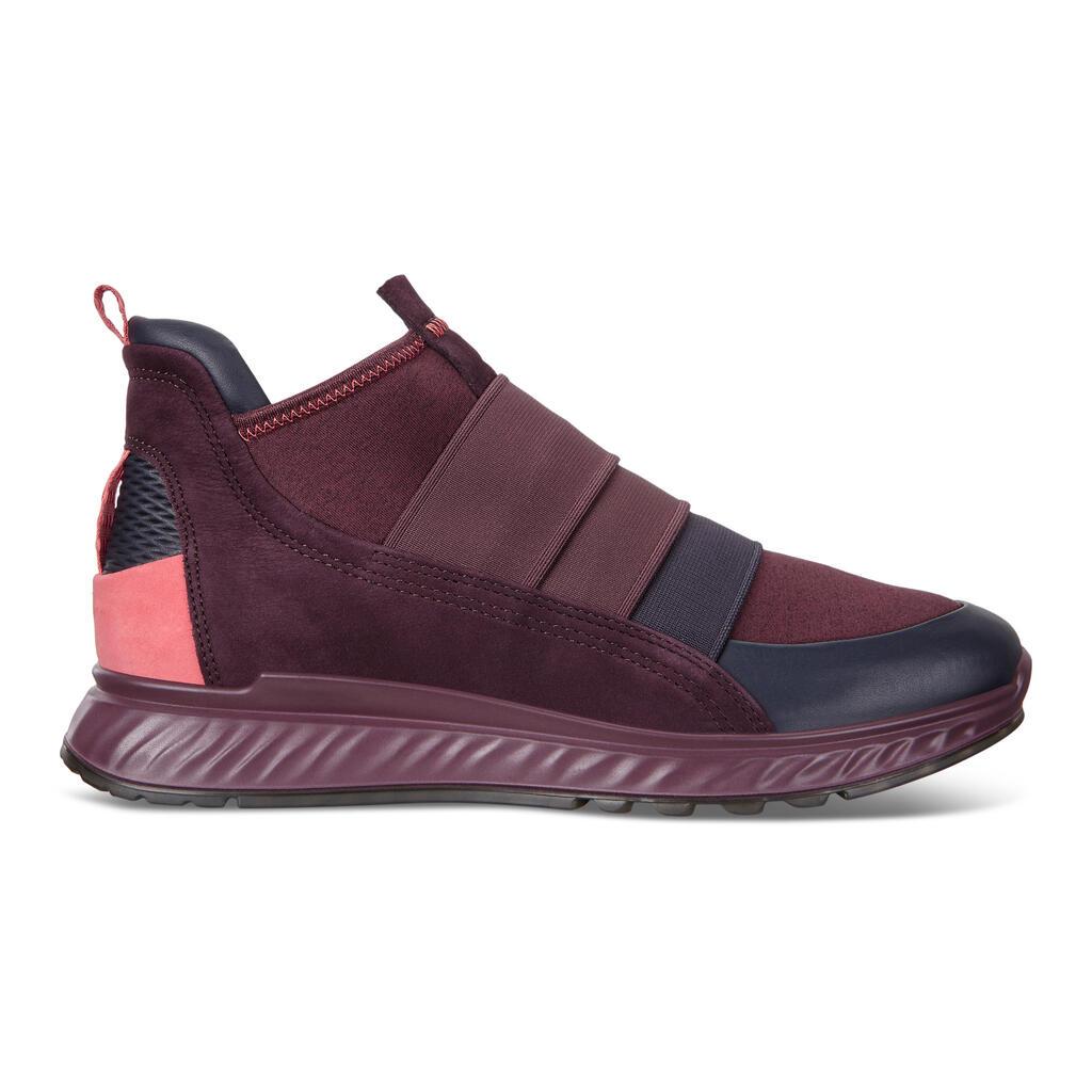 Baskets Ecco St.1 Femme Bordeaux 3108-QKWYA